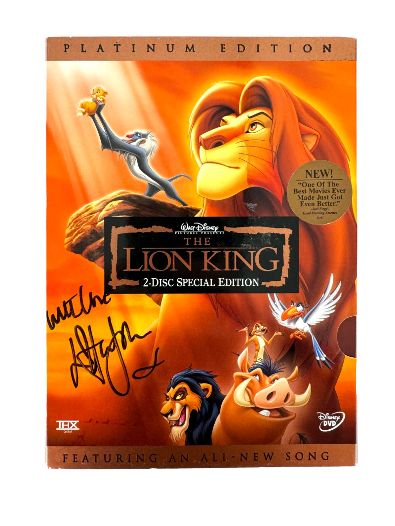 Elton John Signed Autograph The Lion King Disney DVD Case w/ Beckett COA