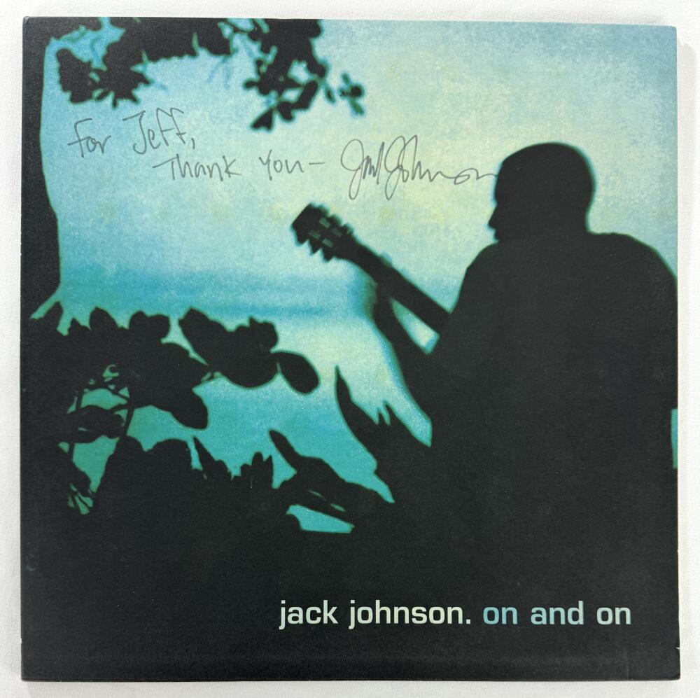 Jack Johnson Signed Autograph Album Vinyl Record LP - On and On w/ Beckett COA