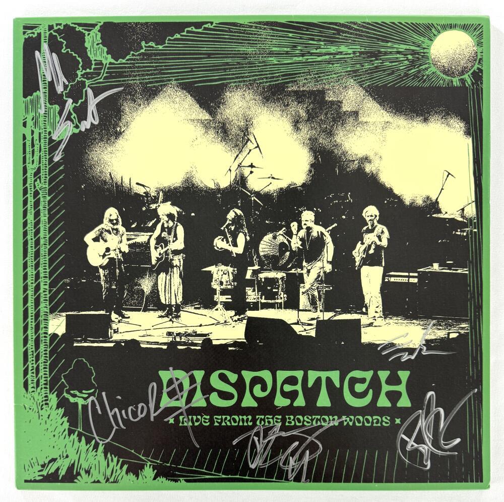 Dispatch Signed Autograph Album Vinyl Record LP - Chadwick Stokes +4 JSA COA