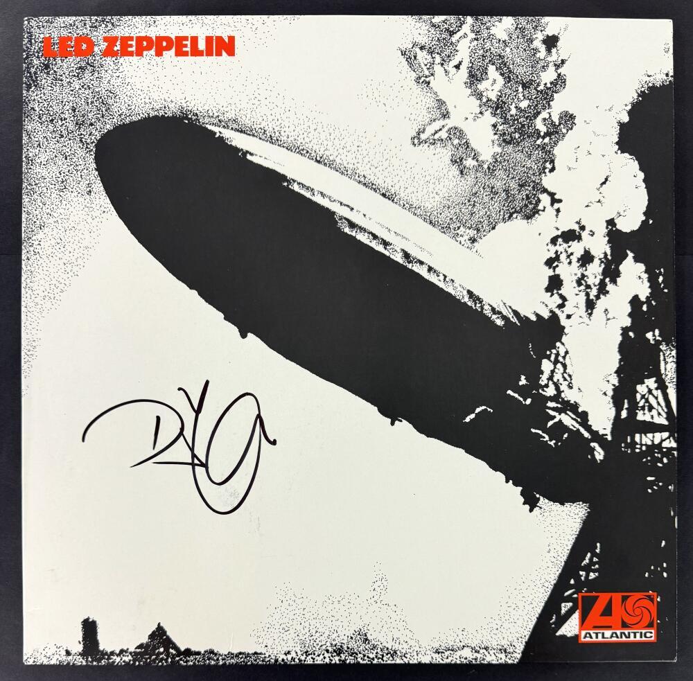 Robert Plant Signed Autograph Album Vinyl Record LP - Led Zeppelin I w/ JSA COA