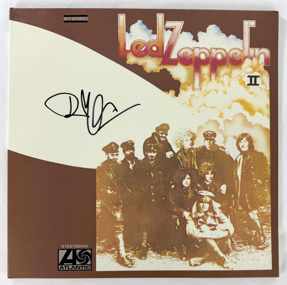 Robert Plant Signed Autograph Album Vinyl Record LP - Led Zeppelin II JSA COA