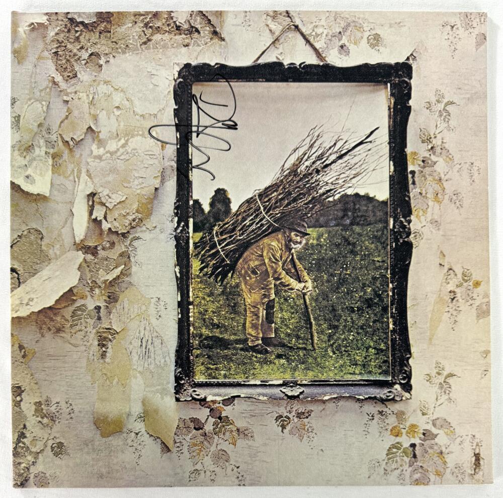 Robert Plant Signed Autograph Album Vinyl Record LP - Led Zeppelin III - JSA COA