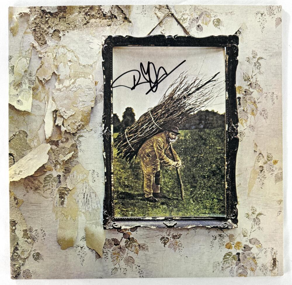 Robert Plant Signed Autograph Album Vinyl Record LP - Led Zeppelin III JSA COA