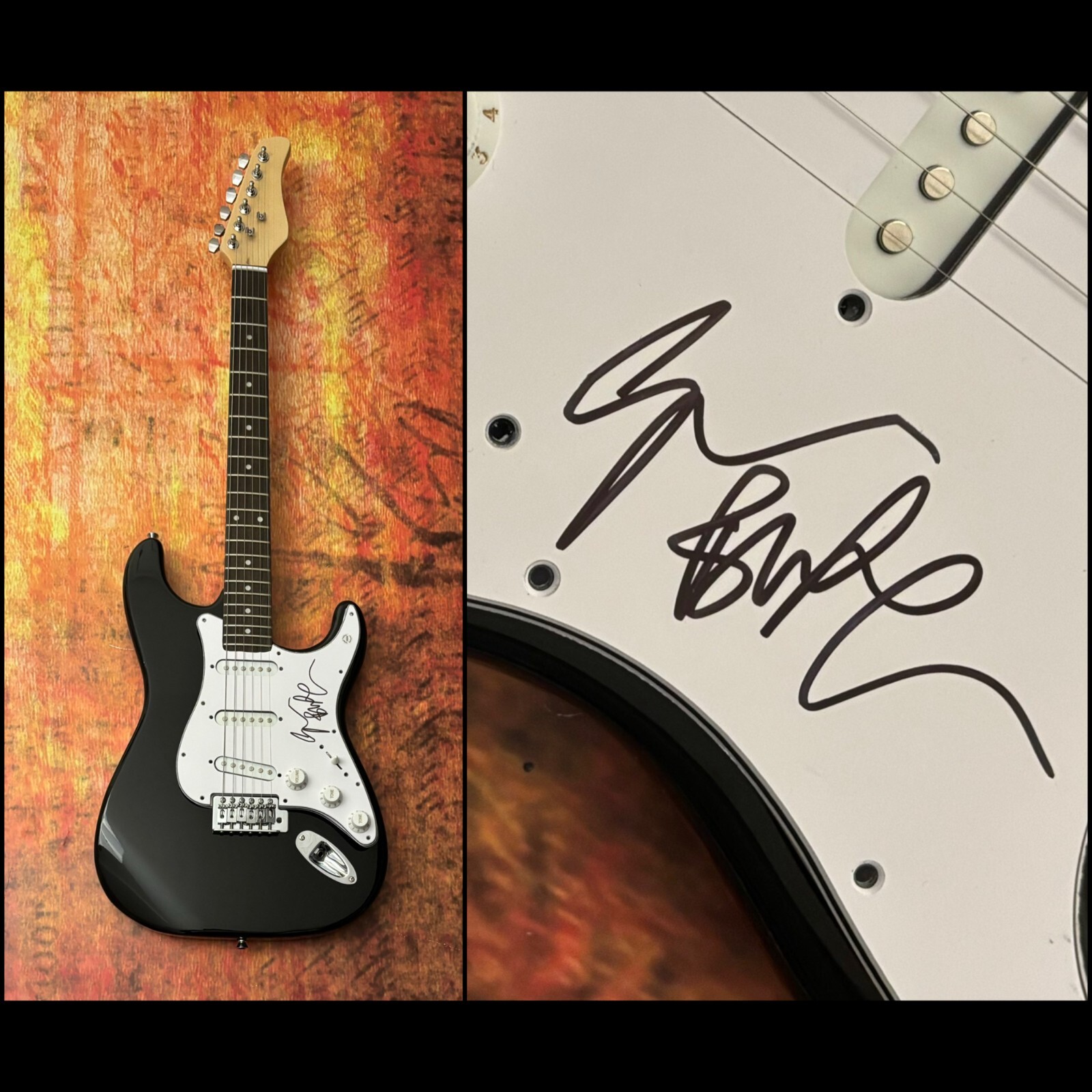 GFA Black Sabbath Bassist * GEEZER BUTLER * Signed Electric Guitar PROOF COA