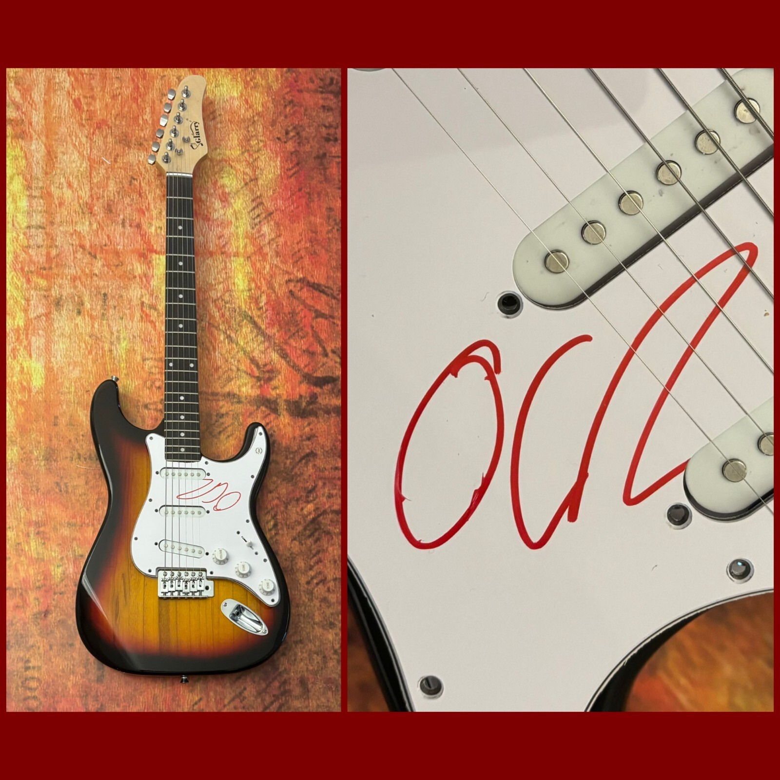 GFA The Haunted Feared * OLA ENGLUND * Signed Electric Guitar COA