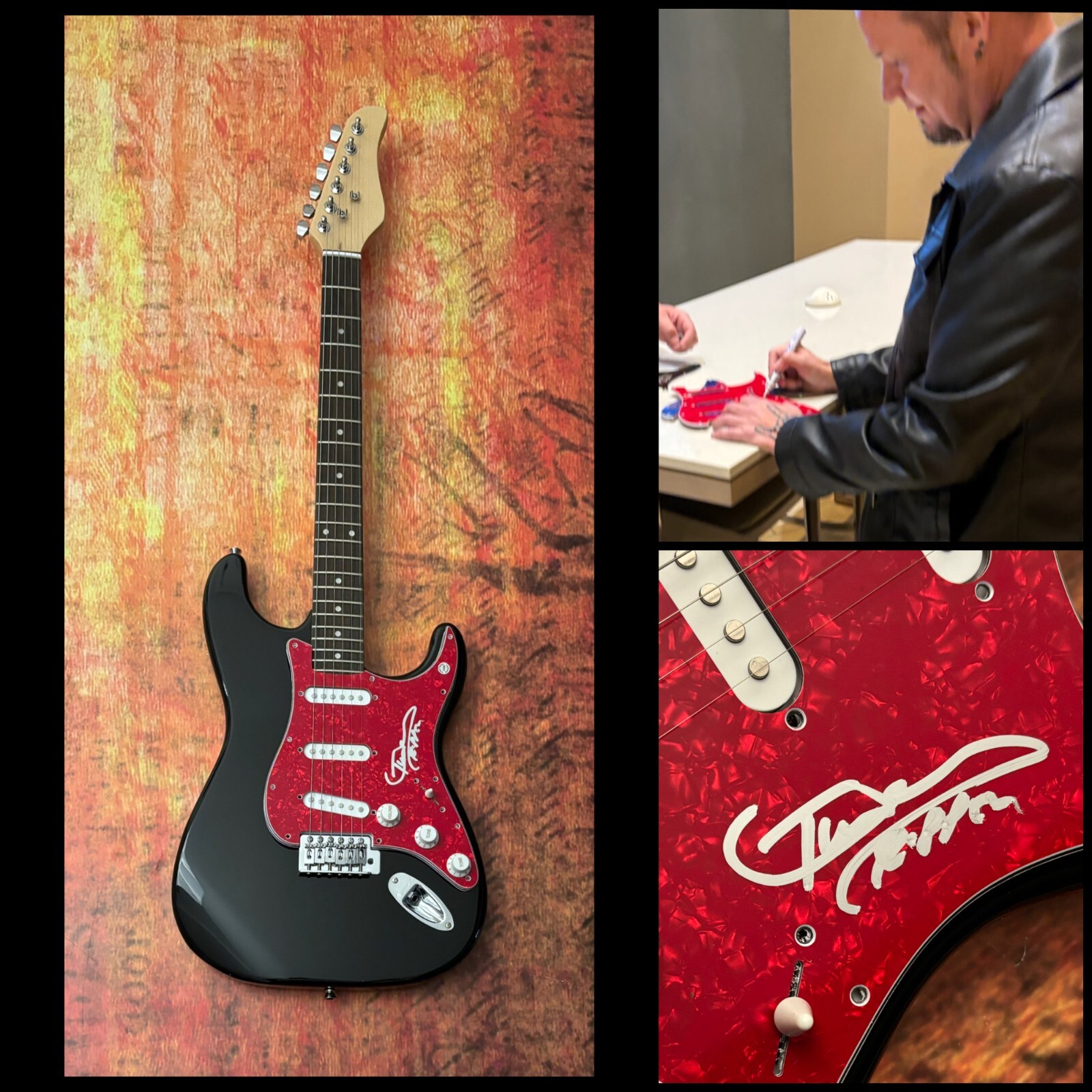 GFA Judas Priest Singer * TIM RIPPER OWENS * Signed Electric Guitar PROOF COA