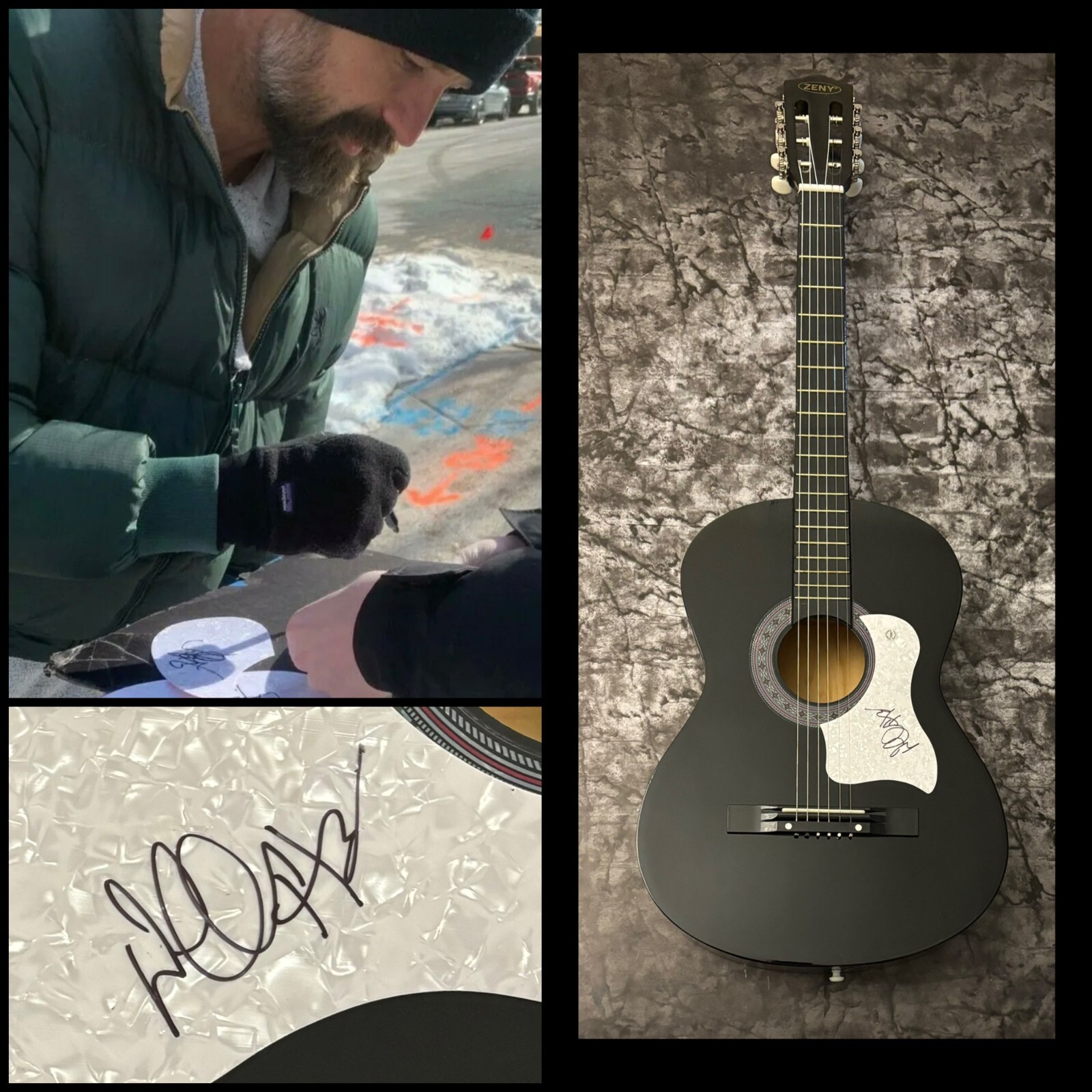 GFA Fancy Like Country Star * WALKER HAYES * Signed Acoustic Guitar PROOF H1 COA