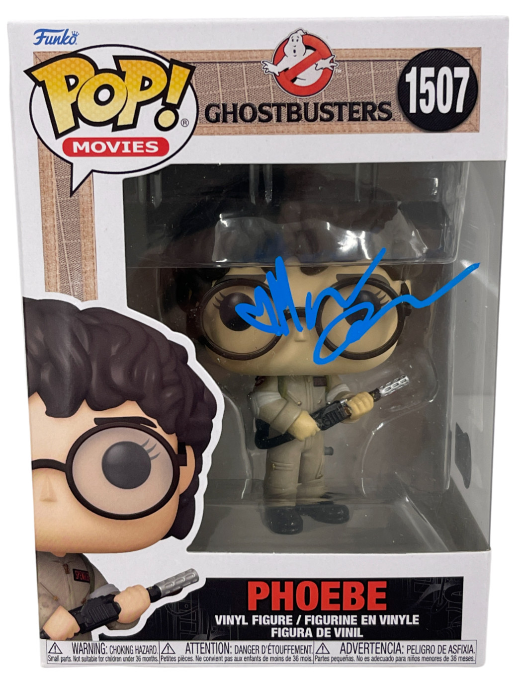 Mckenna Grace Signed Phoebe Funko Ghostbusters 1507 Authentic Autograph Beckett
