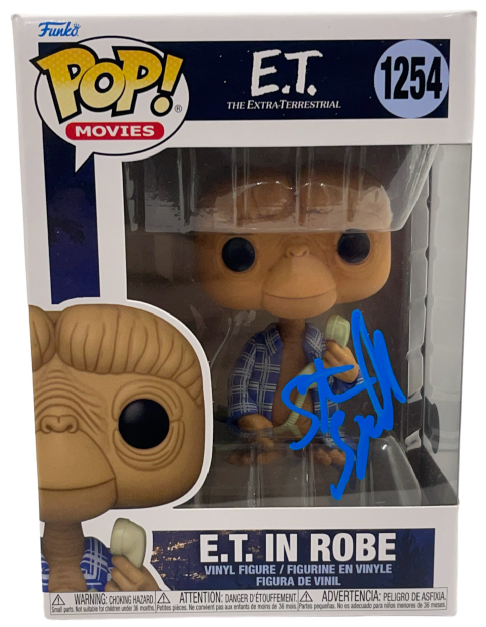 Steven Spielberg Signed E.T. ET Funko 1254 Authentic Autograph Beckett LOA