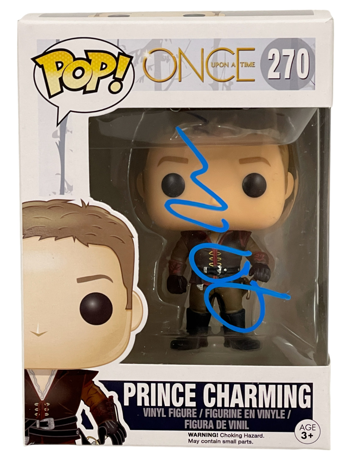 Josh Dallas Signed Prince Charming Funko 270 Once Upon a Time Autograph Beckett