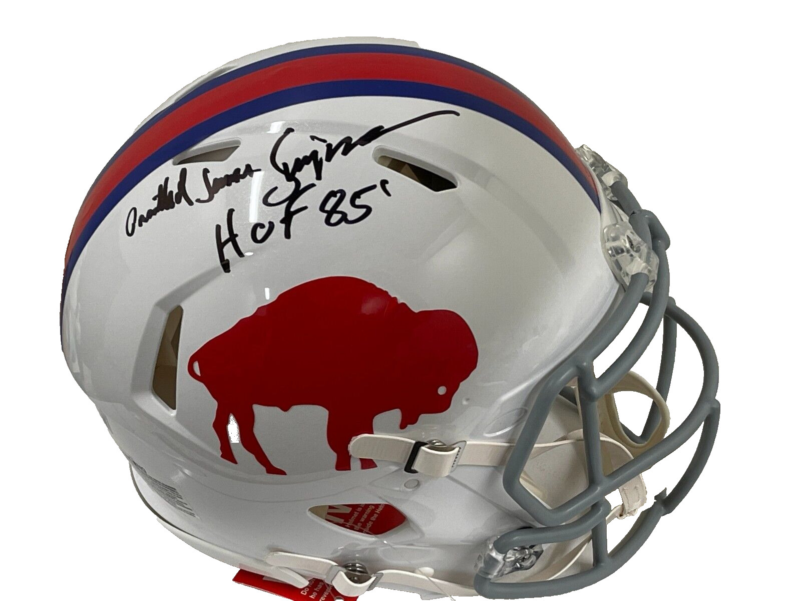 OJ Simpson Signed Buffalo Bills Full Size Authentic Speed Helmet Auto Beckett