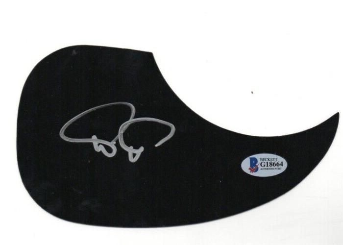 Trey Anastasio Signed Acoustic Pickguard Guitar Phish Authentic Autograph Becket