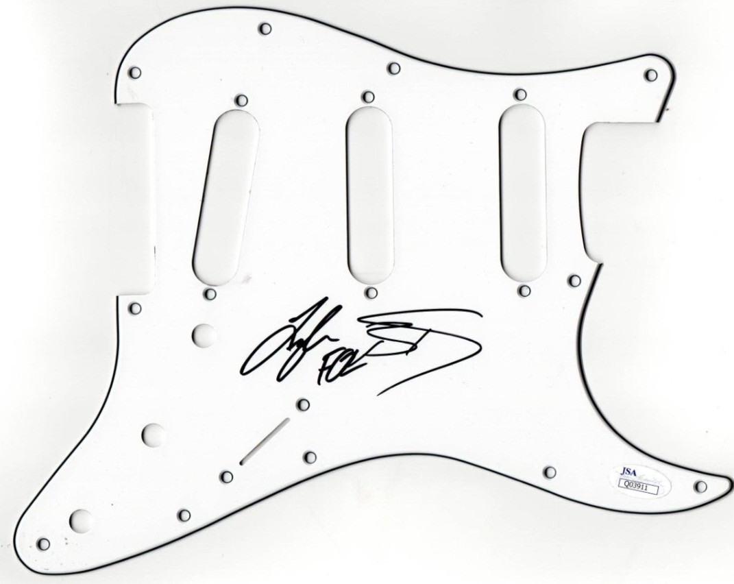 Florida Georgia Line Signed Stratocaster Pickguard Tyler Hubbard Brian Kelley