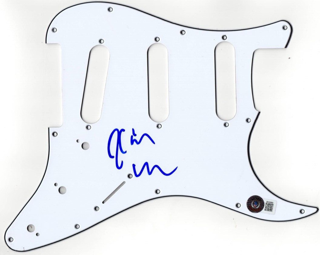 Keith Urban Signed Stratocaster Pickguard Guitar Authentic Autograph Beckett