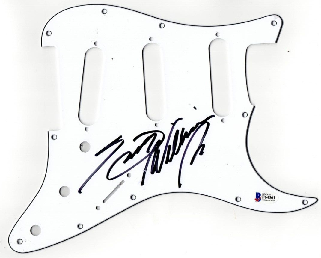 Hank Williams Jr Signed Stratocaster Pickguard Guitar Autograph Beckett