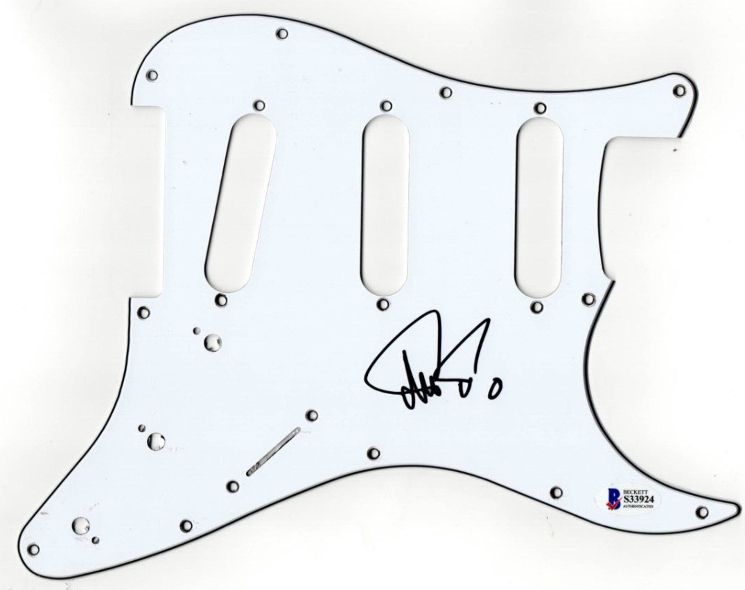 Trey Anastasio Phish Signed Stratocaster Pickguard Guitar Autograph Beckett