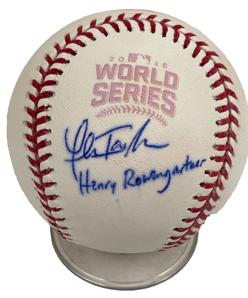 Thomas Ian Nicholas Signed Cubs World Series Major League Baseball Beckett