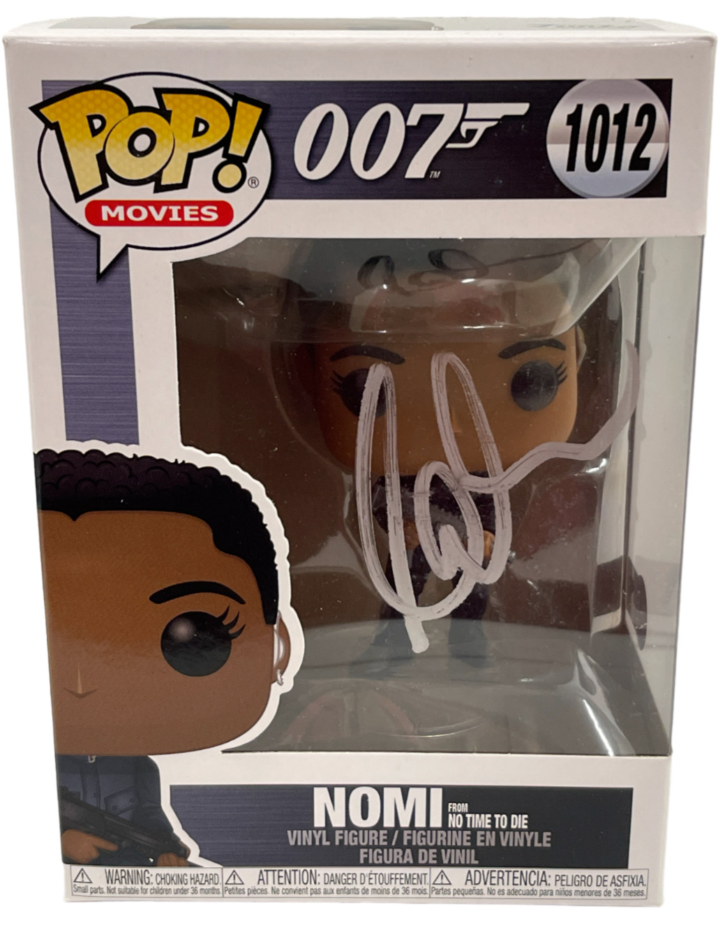 Lashana Lynch Signed Nomi Funko No Time To Die James Bond Autograph Beckett