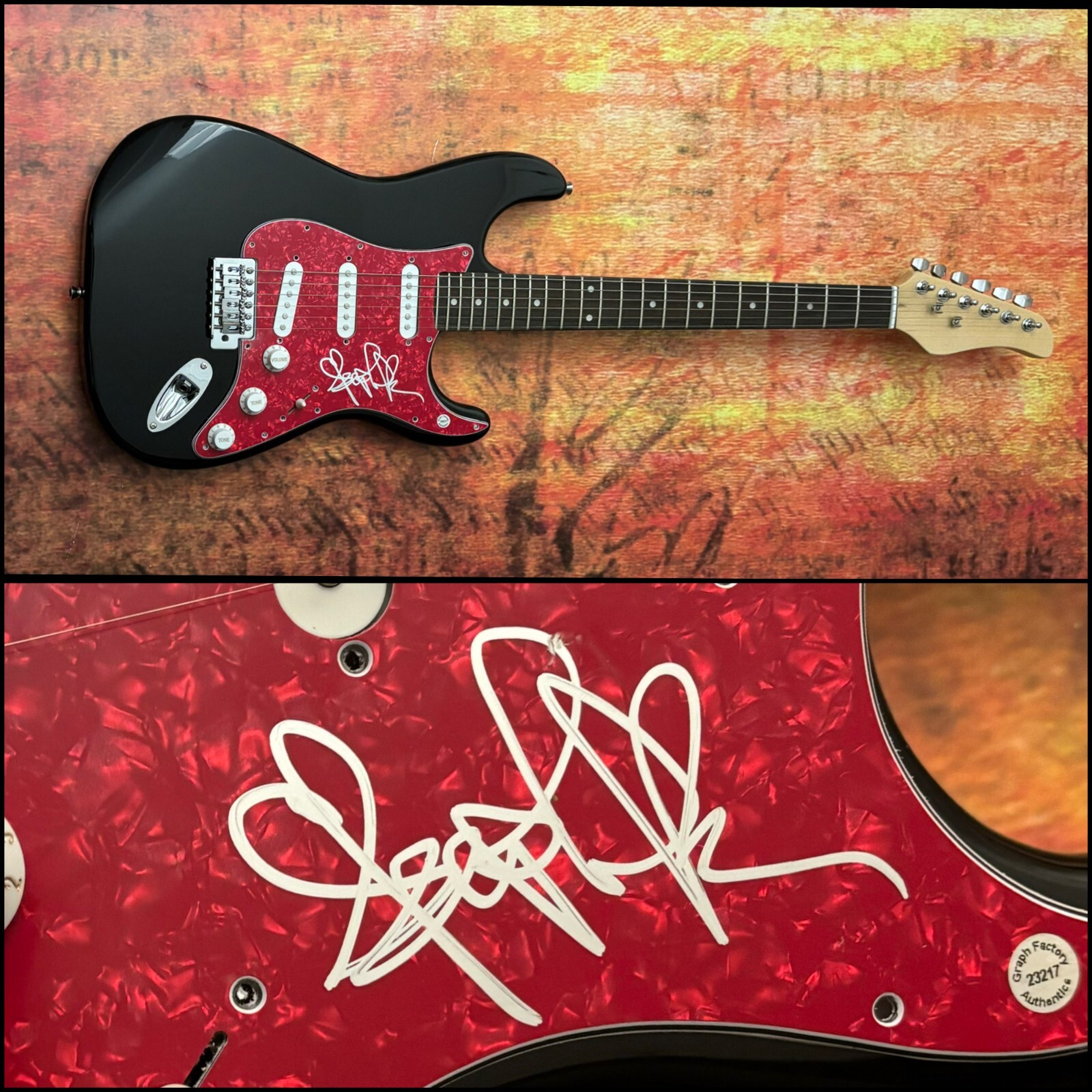 GFA Suicidal Tendencies Band * THUNDERCAT * Signed Electric Guitar PROOF COA