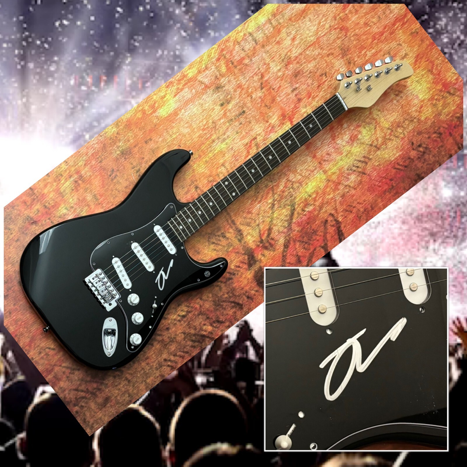 GFA Manchester Orchestra Band * ANDY HULL * Signed Electric Guitar PROOF COA