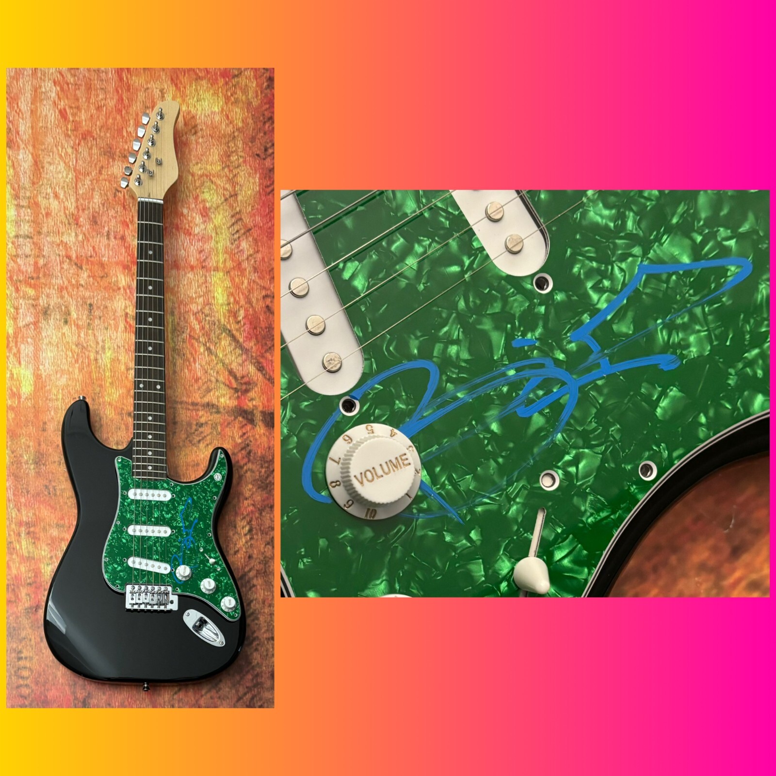 GFA Post Malone's Keyboardist * BONNIE McINTOSH * Signed Electric Guitar COA