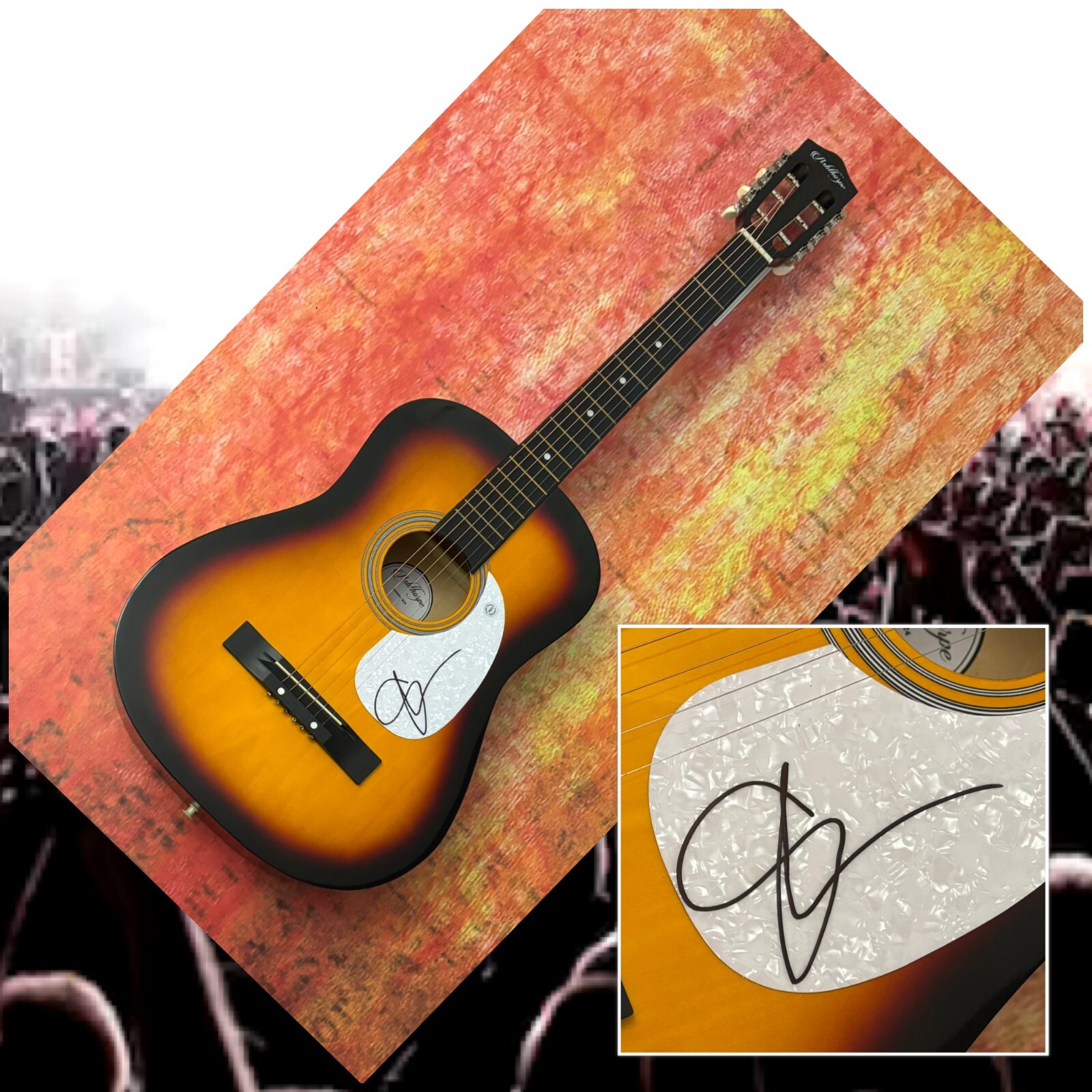 GFA The Church Band * STEVE KILBEY * Signed Acoustic Guitar S1 COA