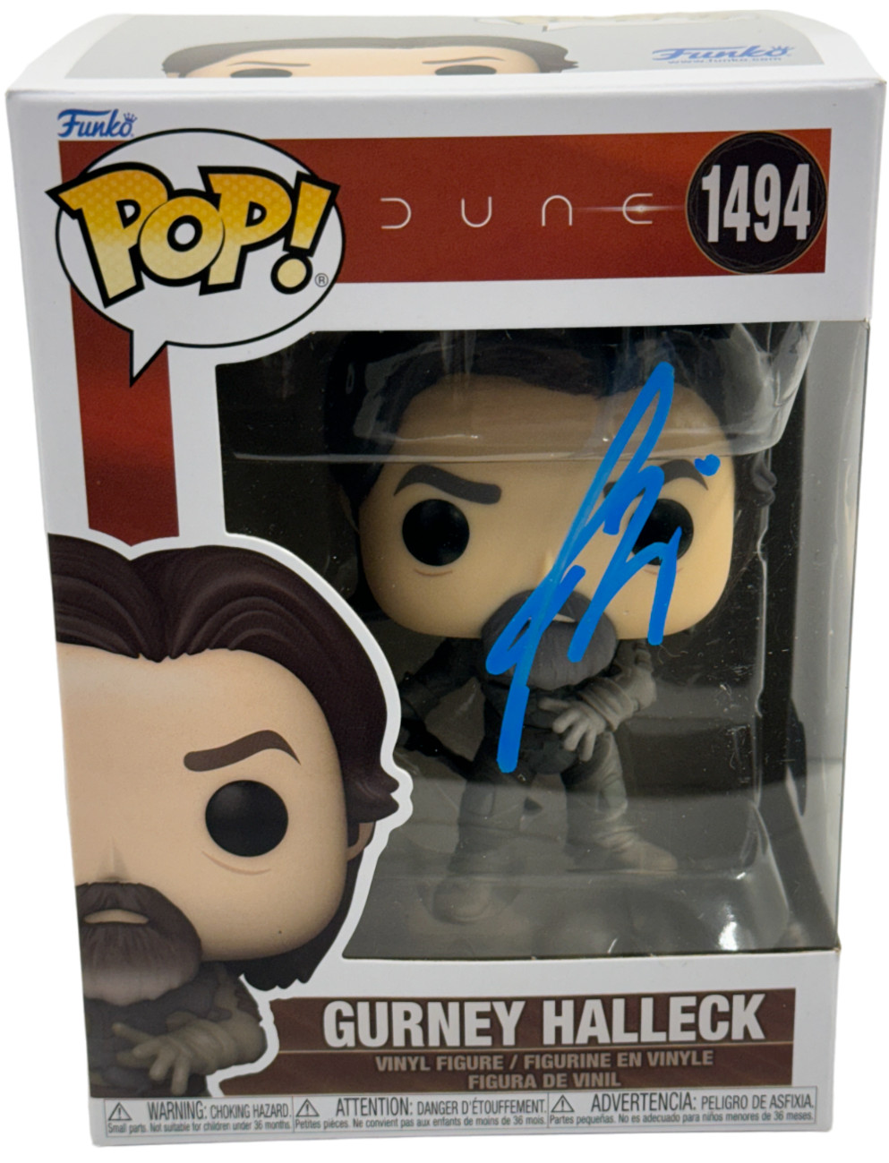 Josh Brolin Signed Dune Funko Gurney Halleck Authentic Autograph Beckett
