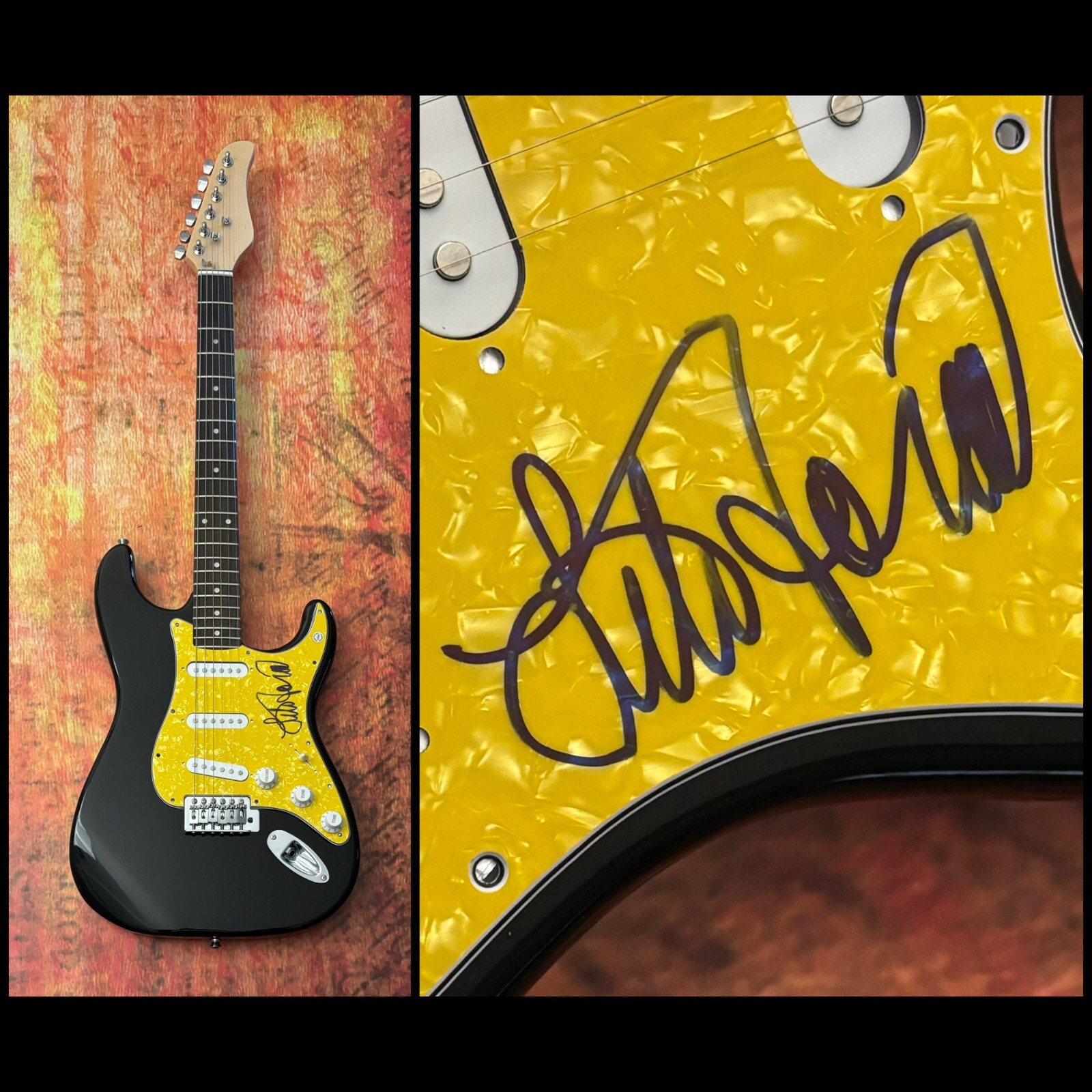 GFA The Runaways Sexy * LITA FORD * Signed Electric Guitar PROOF COA