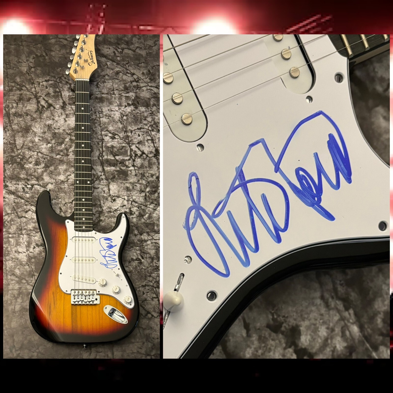 GFA The Runaways Sexy * LITA FORD * Signed Electric Guitar PROOF COA