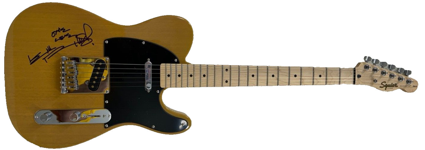 Keith Richards Signed Fender Telecaster Guitar The Rolling Stones Beckett LOA