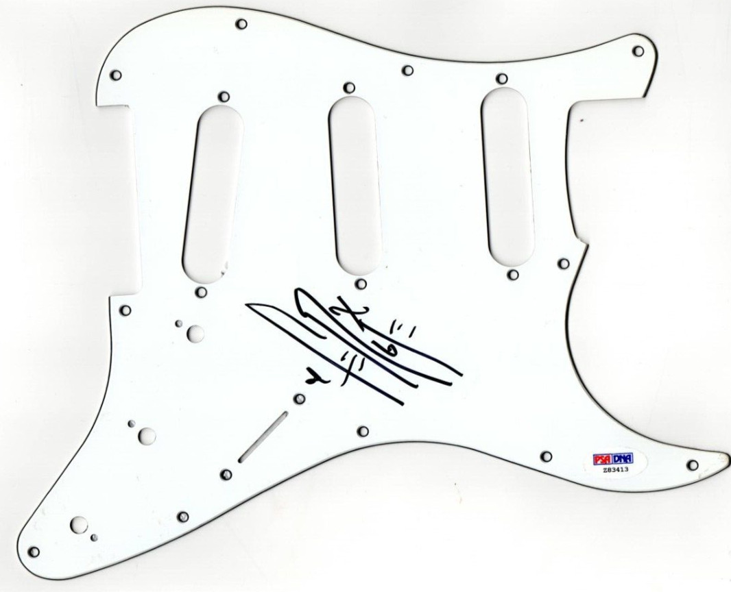 Fergie Signed Stratocaster Pickguard Guitar Authentic Autograph PSA