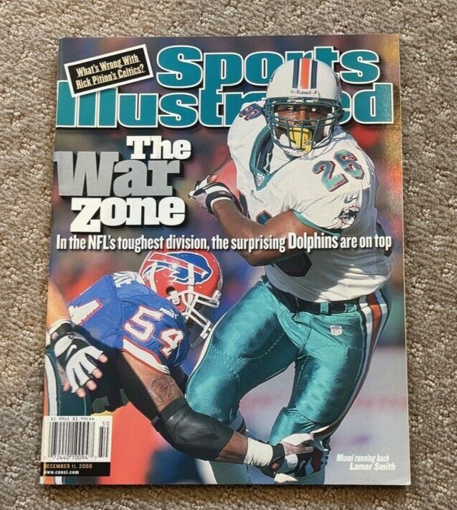 Lamar Smith Sports Illustrated Magazine SI No Label Newsstand Miami Dolphins