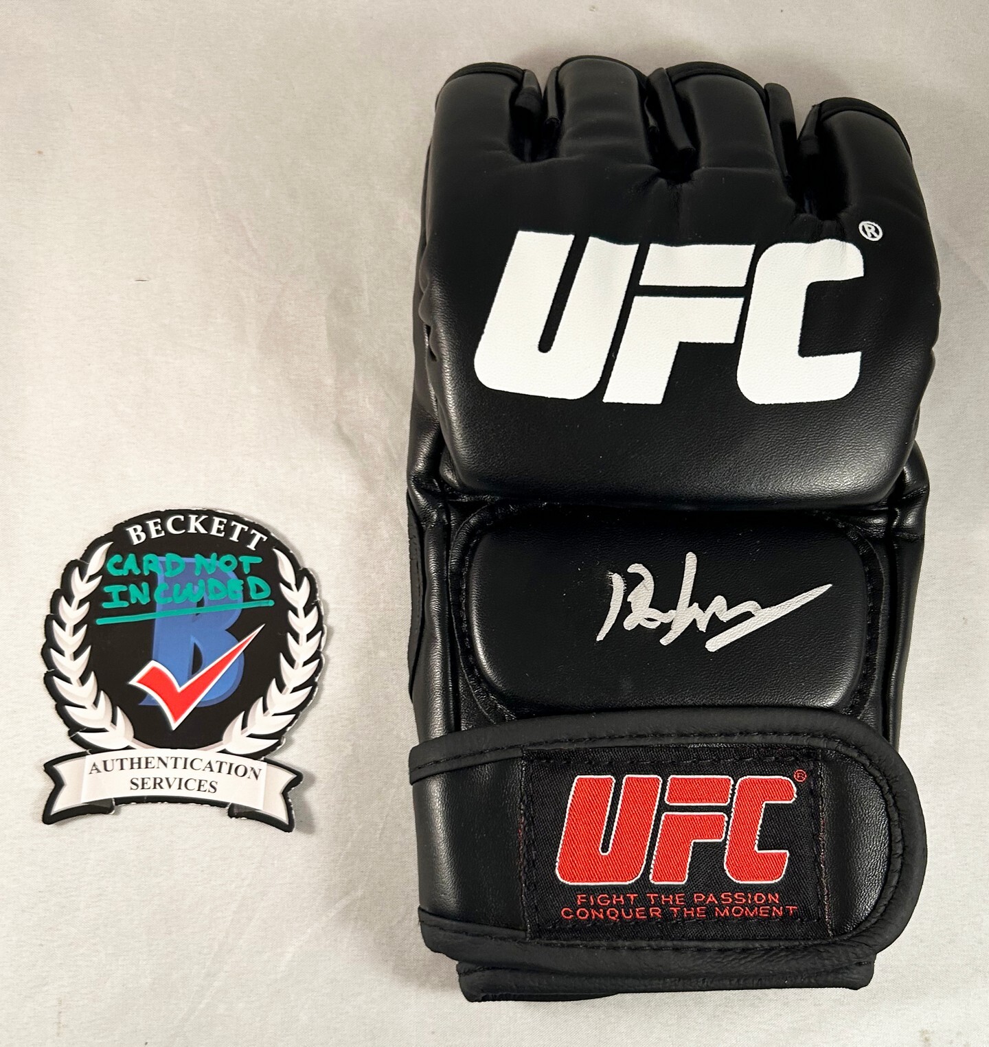 Shavkat Rakhmonov Signed UFC Glove MMA Beckett BAS 1 COA