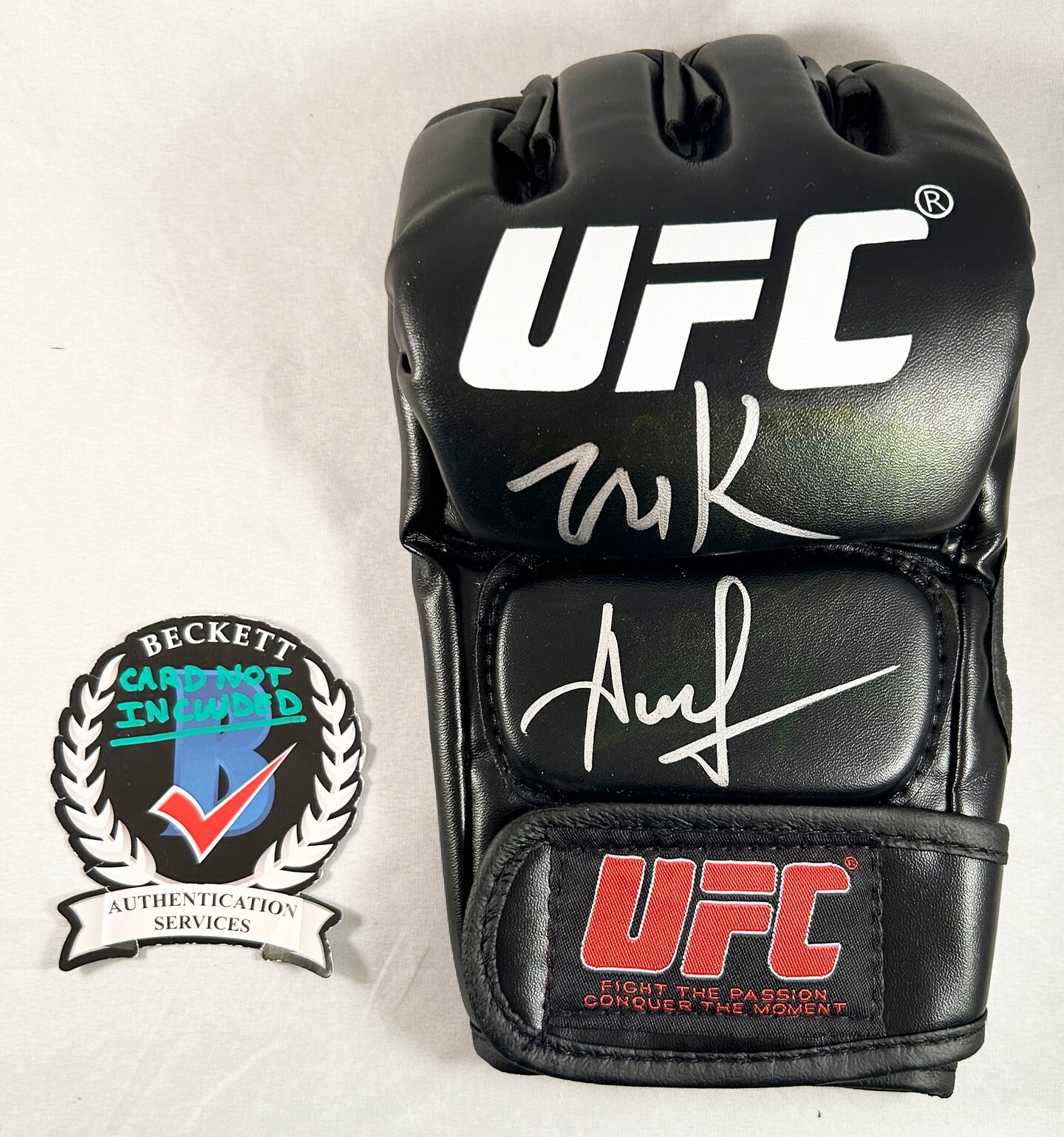 Assu Almabayev Signed UFC Glove MMA Beckett BAS COA