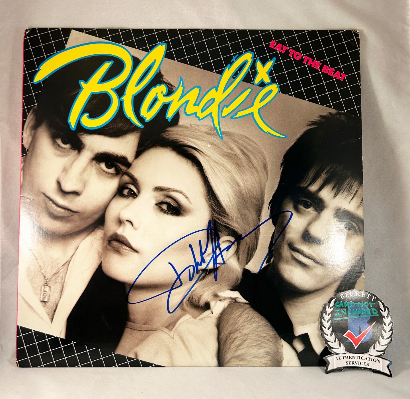 Debbie Harry Signed Vinyl LP Album Blondie Beckett BAS 1 COA