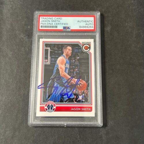 2016-17 PANINI COMPLETE #397 JASON SMITH SIGNED CARD AUTO PSA SLABBED WIZARDS COLLECTIBLE MEMORABILIA