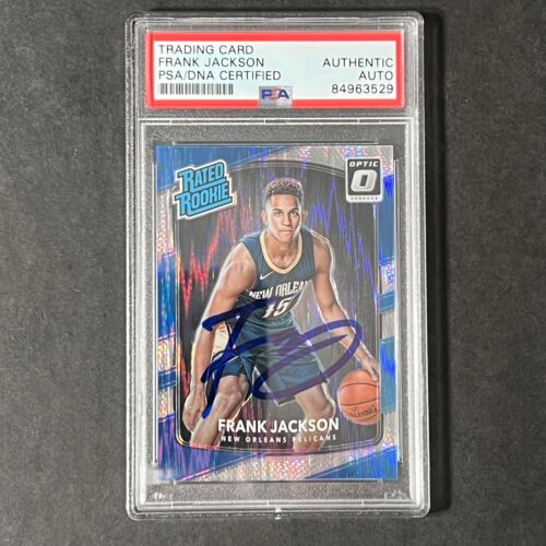 2017-18 PANINI DONRUSS OPTIC #170 FRANK JACKSON SIGNED CARD AUTO PSA SLABBED PEL COLLECTIBLE MEMORABILIA