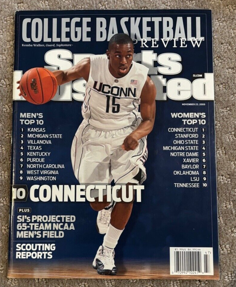 Kemba Walker Sports Illustrated Magazine SI No Label Newsstand UCONN