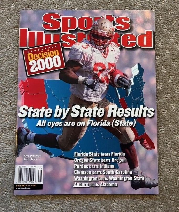 Florida State Travis Minor Sports Illustrated News Stand Copy No Label