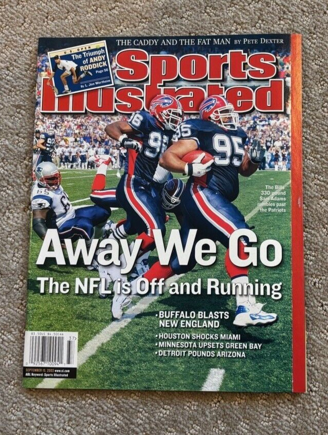 Sam Adams Sports Illustrated News Stand Copy No Label Buffalo BIlls