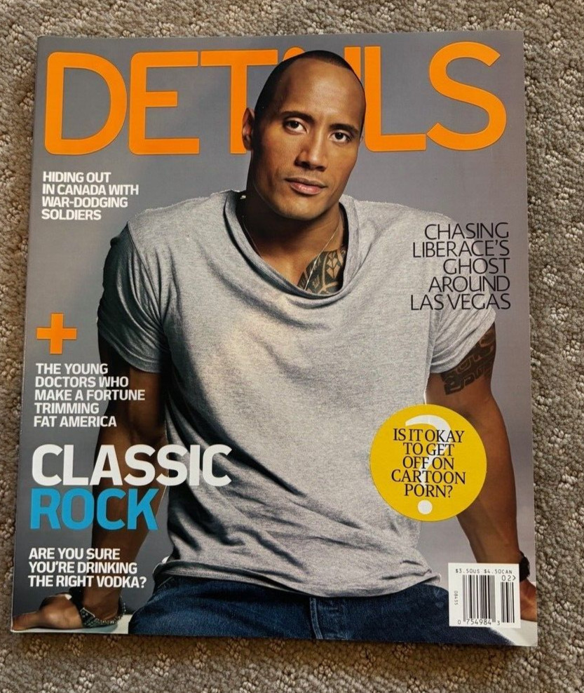 The Rock Dwayne Johnson Details Magazine Newsstand Copy Never Read WWE
