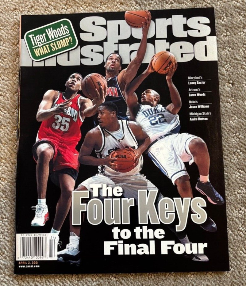 Jason Williams Lonny Baxter Sports Illustrated Magazine News Stand No Label