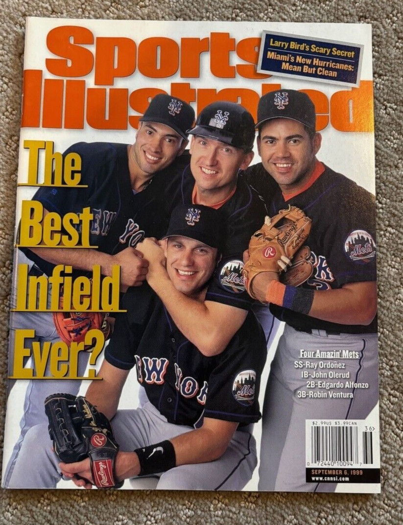 Robin Ventura Edgardo Alfonzo Sports Illustrated Magazine News Stand No Label
