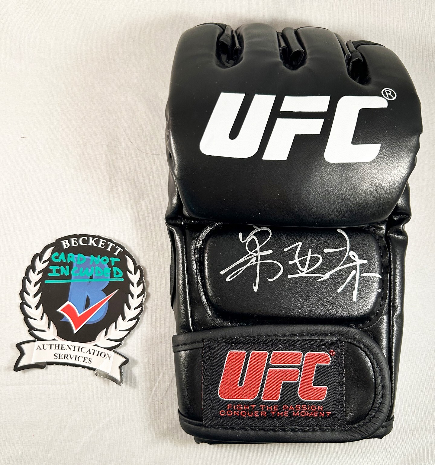 Song Yadong Signed UFC Glove MMA Beckett BAS COA