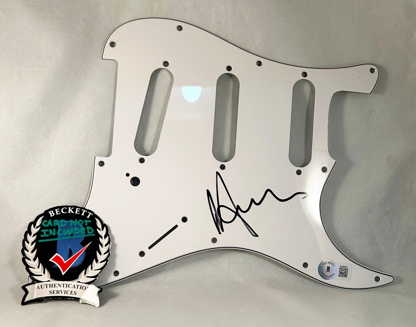 Nuno Bettencourt Signed Electric Pickguard Extreme Band Beckett BAS 2 COA