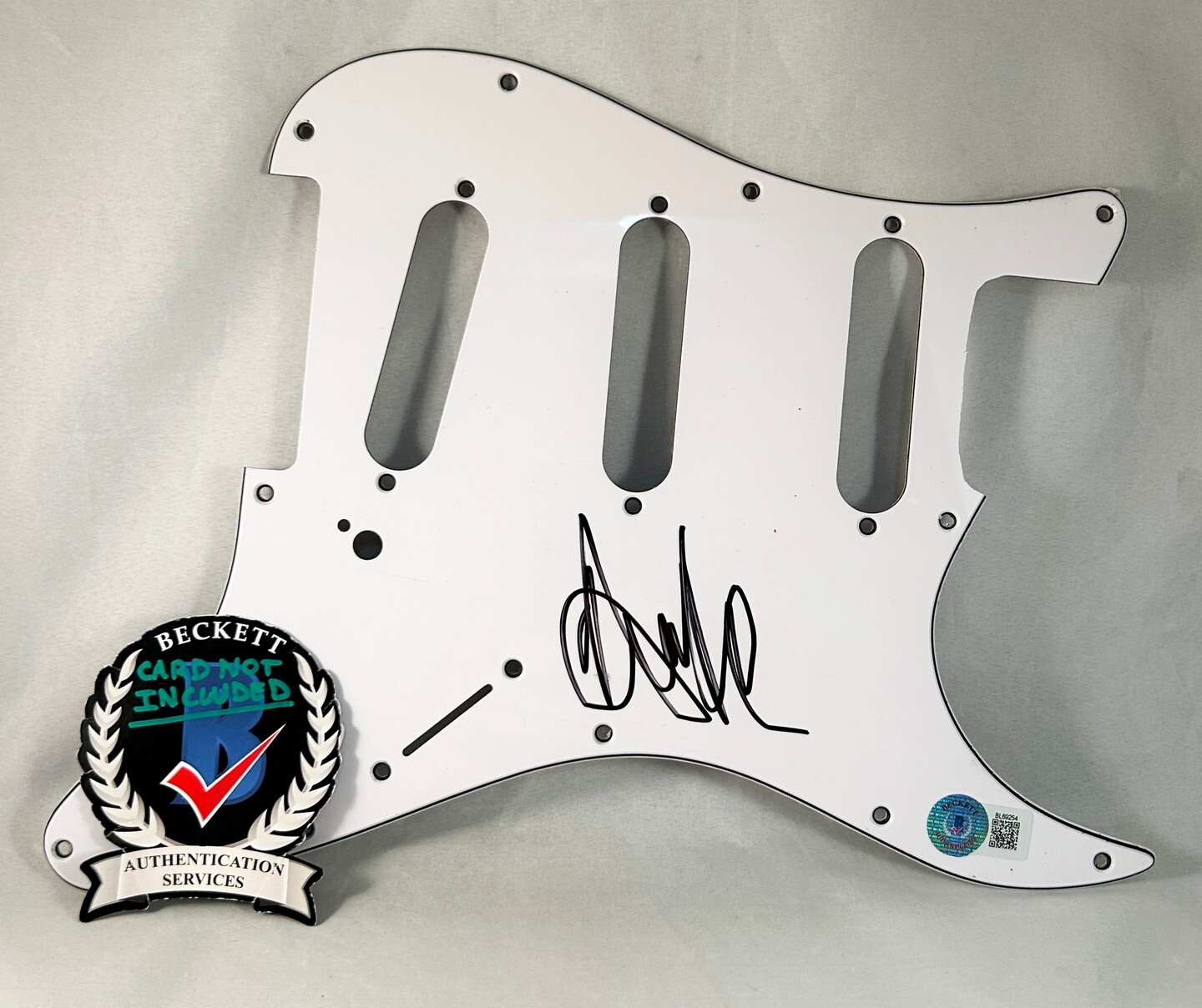 Nuno Bettencourt Signed Electric Pickguard Extreme Band Beckett BAS COA