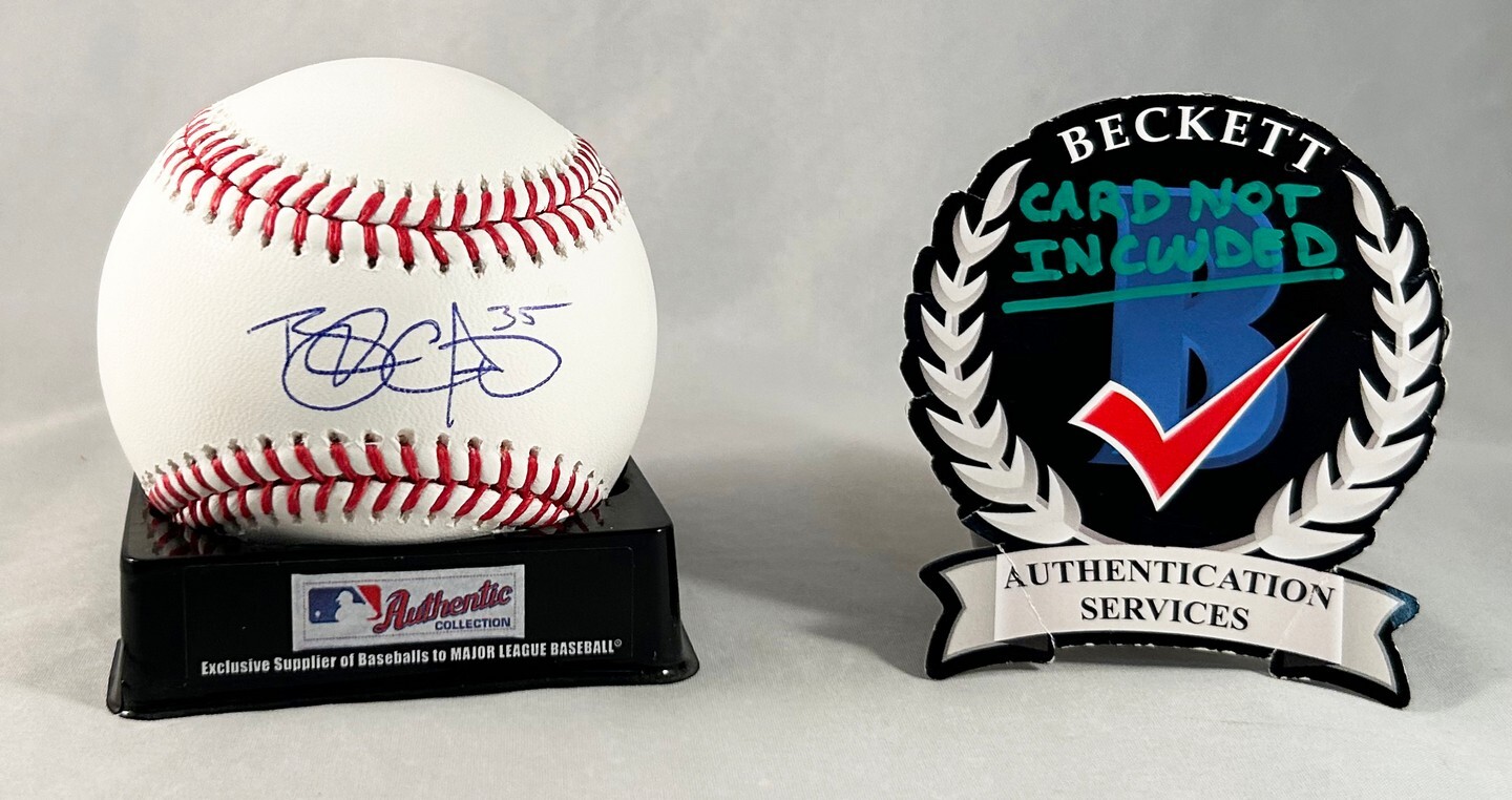 Brandon Crawford Signed Authentic MLB Baseball San Francisco Giants Beckett B...