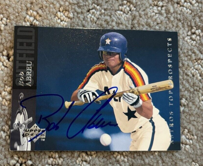 1994 Upper Deck Minor League Bob Bobby Abreu signed autographed card