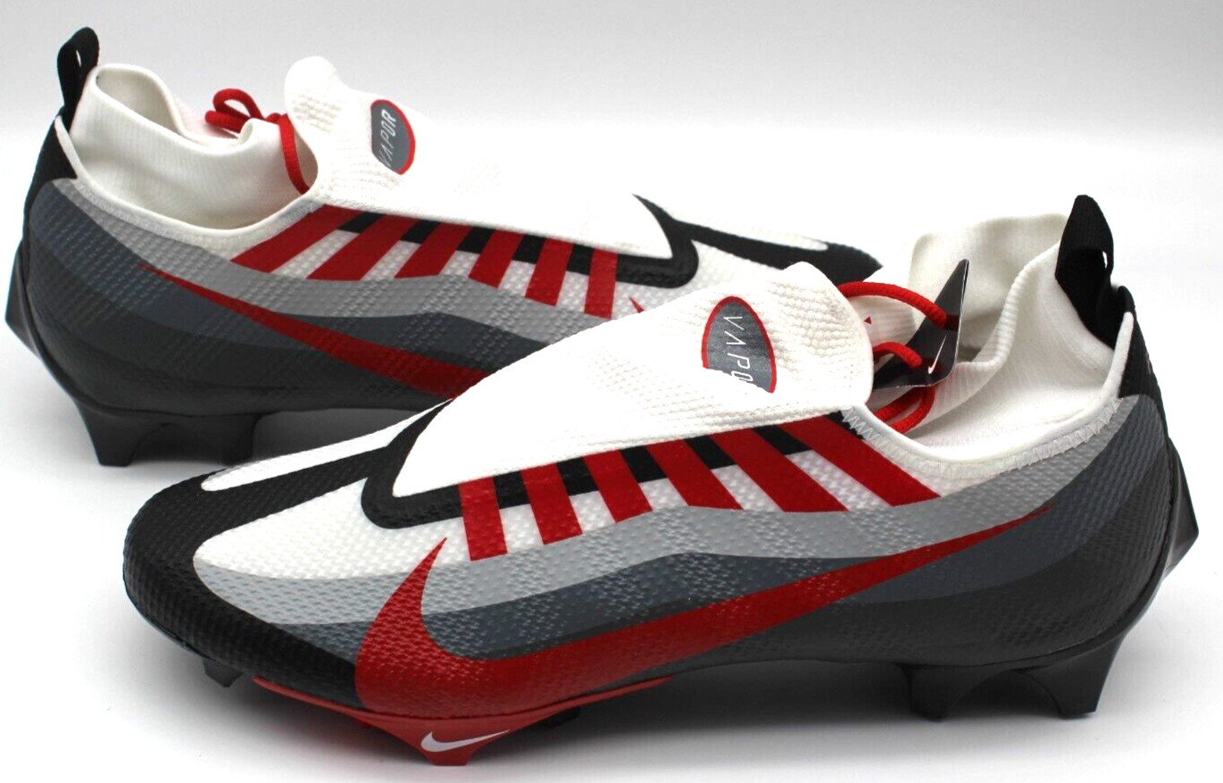 Nike Football Cleats Vapor Edge Pro 360 Black Red DV0778-002 Men’s Size 12 NEW