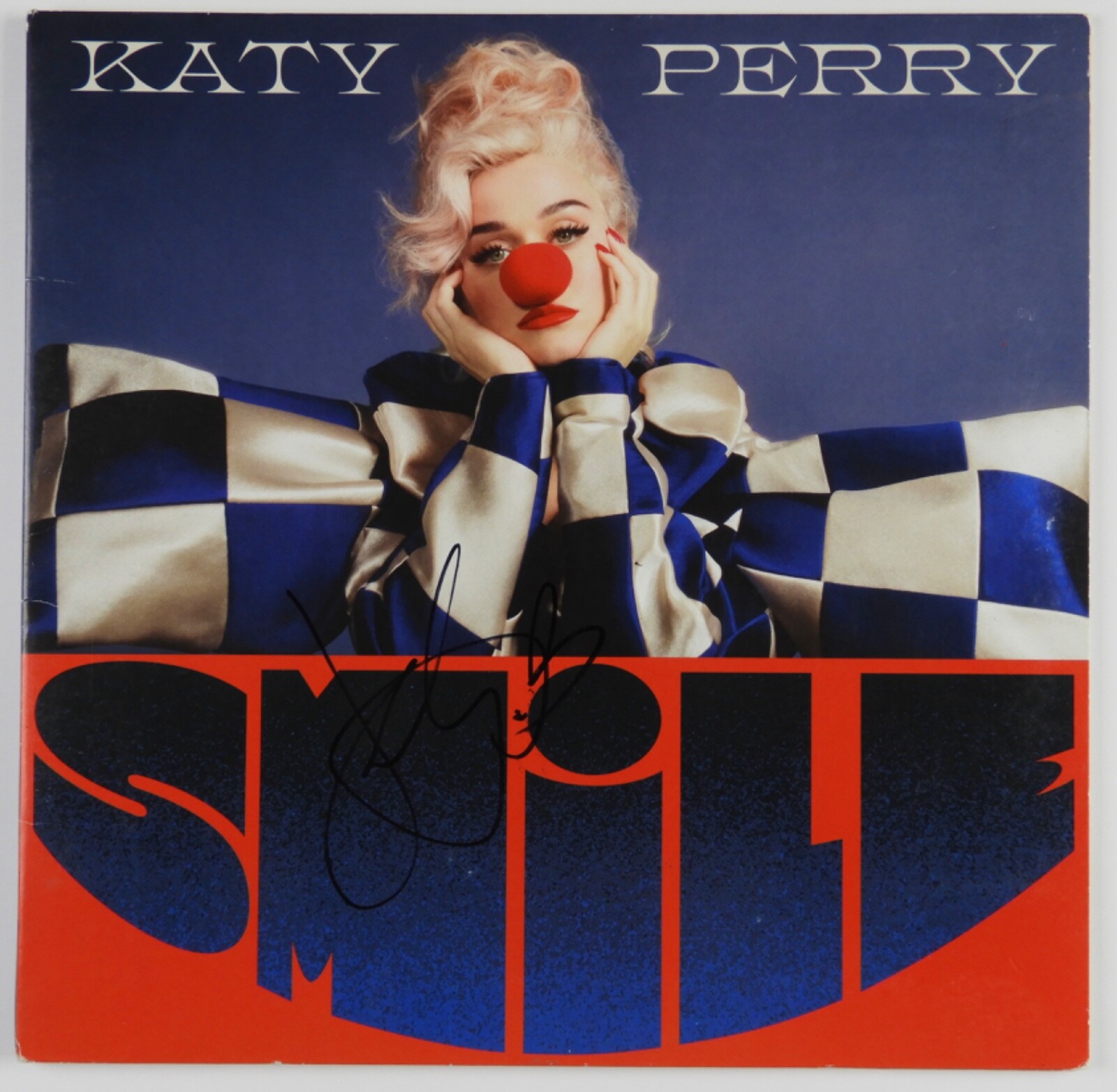 Katy Perry JSA Signed Autograph Record Album Smile Colored Vinyl
